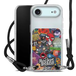 Carry Case Stoff schwarz/silber