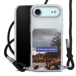 Carry Case Stoff schwarz/silber