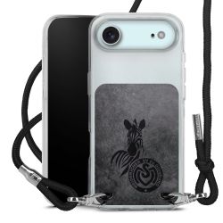 Carry Case Stoff schwarz/silber