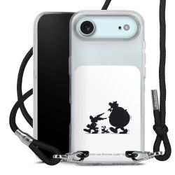 Carry Case Stoff schwarz/silber