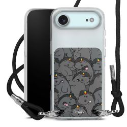 Carry Case Stoff schwarz/silber