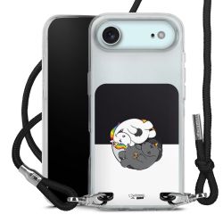 Carry Case Stoff schwarz/silber