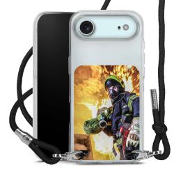 Carry Case Fabric black/silver