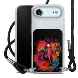 Carry Case Stoff schwarz/silber