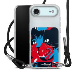 Carry Case Stoff schwarz/silber