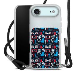 Carry Case Stoff schwarz/silber