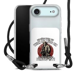 Carry Case Stoff schwarz/silber