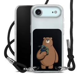 Carry Case Stoff schwarz/silber