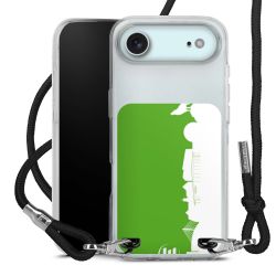 Carry Case Stoff schwarz/silber