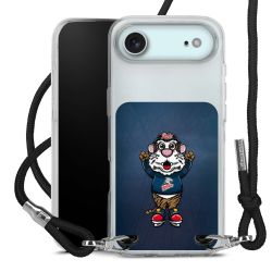 Carry Case Stoff schwarz/silber