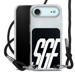 Carry Case Stoff schwarz/silber