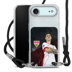 Carry Case Stoff schwarz/silber