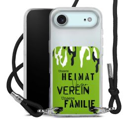 Carry Case Stoff schwarz/silber