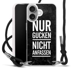 Carry Case Stoff schwarz/silber