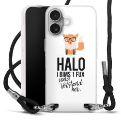 Carry Case Stoff schwarz/silber