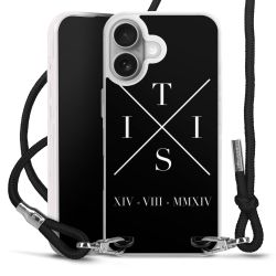 Carry Case Stoff schwarz/silber