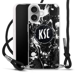 Carry Case Stoff schwarz/silber