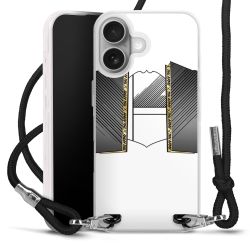 Carry Case Stoff schwarz/silber