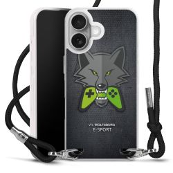 Carry Case Stoff schwarz/silber