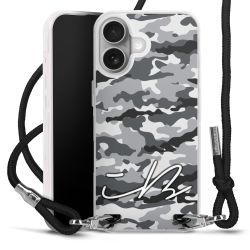 Carry Case Stoff schwarz/silber