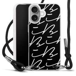 Carry Case Stoff schwarz/silber