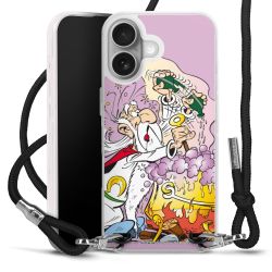 Carry Case Stoff schwarz/silber