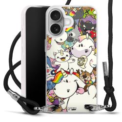 Carry Case Stoff schwarz/silber