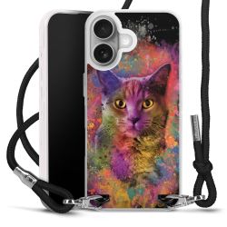 Carry Case Stoff schwarz/silber