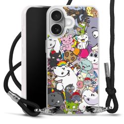 Carry Case Stoff schwarz/silber