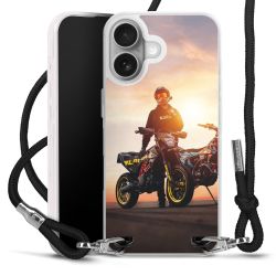 Carry Case Stoff schwarz/silber