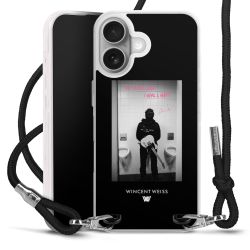 Carry Case Stoff schwarz/silber