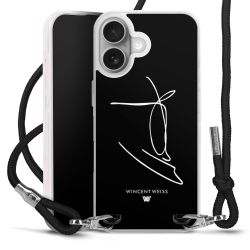 Carry Case Stoff schwarz/silber