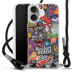 Carry Case Stoff schwarz/silber