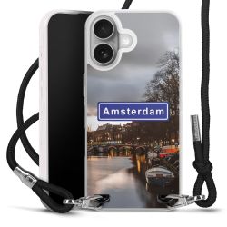 Carry Case Stoff schwarz/silber