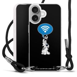 Carry Case Stoff schwarz/silber