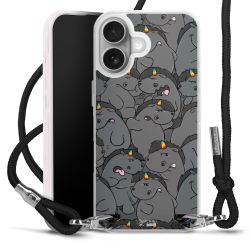 Carry Case Stoff schwarz/silber