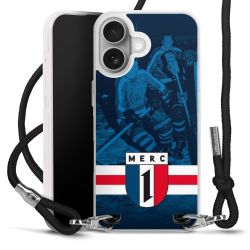 Carry Case Stoff schwarz/silber