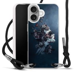 Carry Case Fabric black/silver