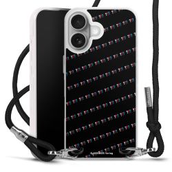 Carry Case Stoff schwarz/silber