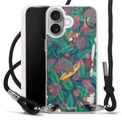 Carry Case Stoff schwarz/silber