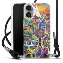 Carry Case Fabric black/silver