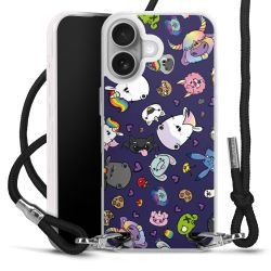 Carry Case Stoff schwarz/silber