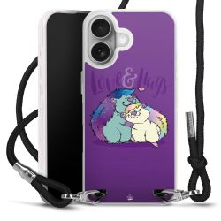 Carry Case Stoff schwarz/silber