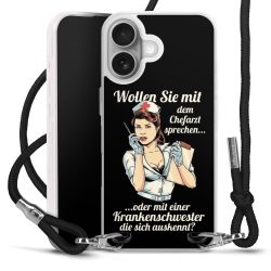 Carry Case Stoff schwarz/silber