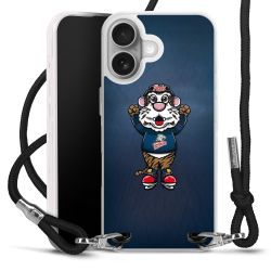 Carry Case Stoff schwarz/silber