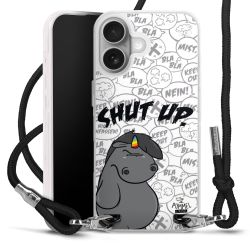 Carry Case Stoff schwarz/silber