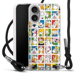 Carry Case Stoff schwarz/silber