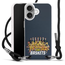 Carry Case Stoff schwarz/silber