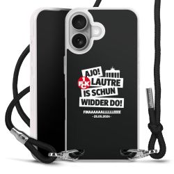 Carry Case Stoff schwarz/silber