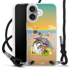 Carry Case Stoff schwarz/silber